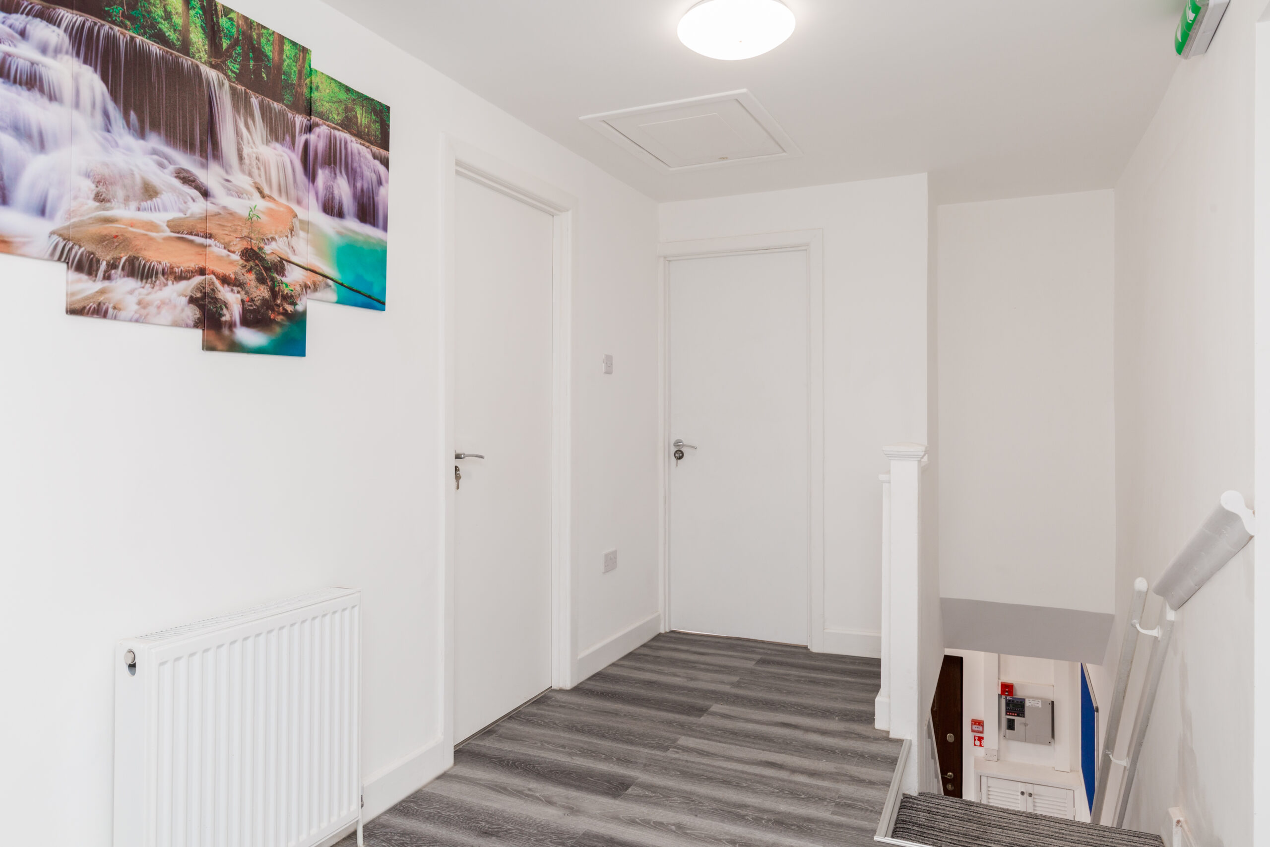Bright Communal Landing Area